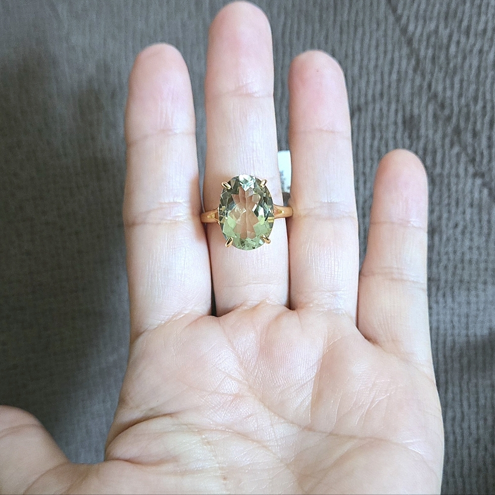 Shivam Green💚 Amethyst Ring💍 - NWT - Picture 6 of 16
